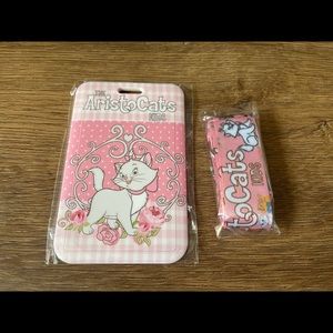 DISNEY-NWOT Marie “The Aristocats” Lanyard & ID Holder